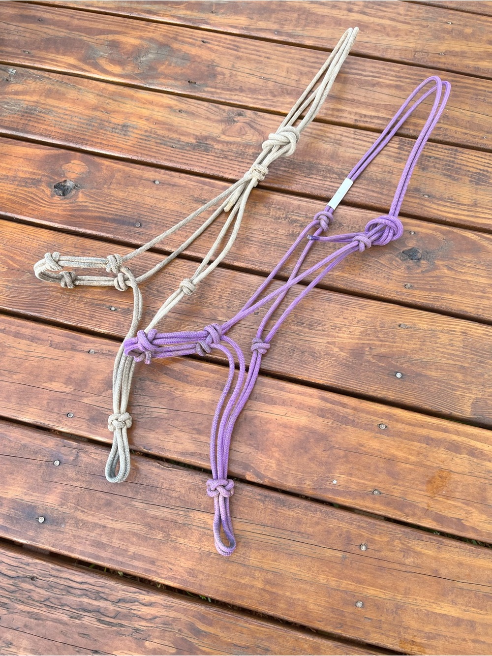 2 pre loved CLINTON ANDERSON halters